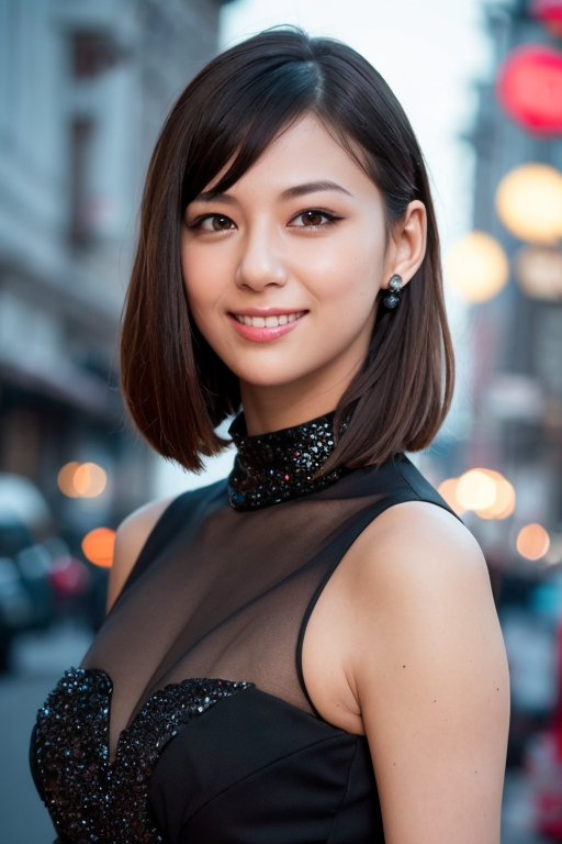 1girl,(wearing a black glittery evening dress_1.2),(RAW photo, best quality), (realistic, photo (1).png